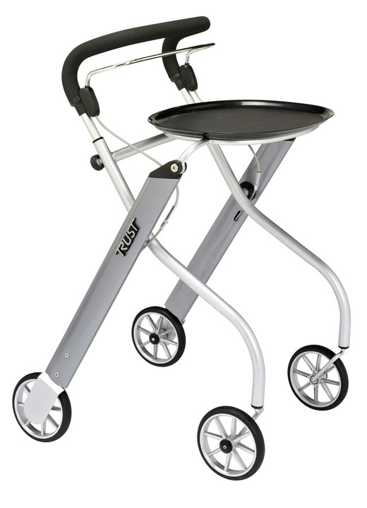 Mobilität - Trust Care Russka Indoor Rollator Let's Go Ansicht 4 Mobilität - Trust Care Russka Indoor Rollator Let's Go, in Farbe ROT-GRAU Ansicht 4