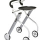 Mobilität - Trust Care Russka Indoor Rollator Let's Go – Farbe SILBER-SILBER – Ansicht 3 Mobilität - Trust Care Russka Indoor Rollator Let's Go, in Farbe ROT-GRAU – Farbe SILBER-SILBER – Ansicht 3