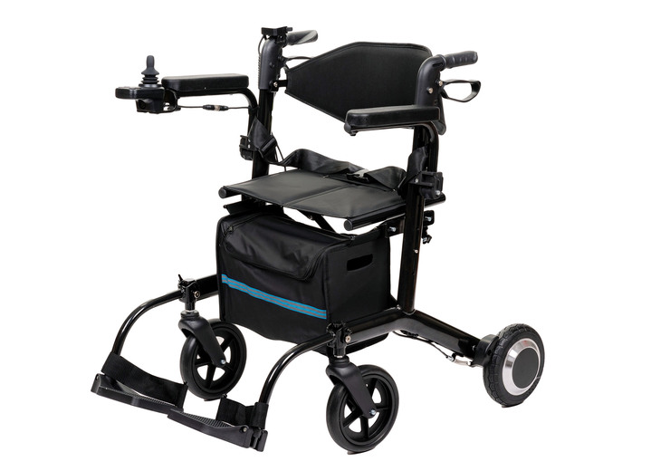 Mobilität - Elektrischer Rollstuhl/Rollator 2-in-1 Ansicht 7 Mobilität - Elektrischer Rollstuhl/Rollator 2-in-1, in Farbe SCHWARZ Ansicht 7