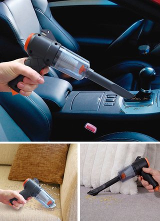 2-in-1 Mini-Akku-Handstaubsauger "STARLYF CLEAN ALL VAC"