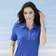 Strandkleider - Laurina Poloshirt mit Knopfleiste, in Größe 036 bis 054, in Farbe ROYALBLAU – Farbe ROYALBLAU – Ansicht 1