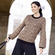 Pullover & Strickmode - Pullover mit Glitzereffekt, in Größe 036 bis 052, in Farbe CAMEL-SCHWARZ-BRAUN – Farbe CAMEL-SCHWARZ-BRAUN – Ansicht 4