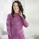 Langarm - Pullover aus Schurwolle (Merino, extrafein) – Farbe MAUVE – Ansicht 1 Langarm - Pullover aus Schurwolle (Merino, extrafein), in Größe 036 bis 052, in Farbe MAUVE – Farbe MAUVE – Ansicht 1