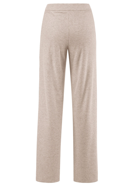 Hosen in Schlupfform - Hose in Palazzo-Form, in Größe 018 bis 054, in Farbe GRAU MELIERT Ansicht 6