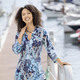 Tuniken - Shirt-Tunika mit Zierknopfleiste – Farbe TÜRKIS-MARINE-CAMEL-BUNT – Ansicht 3 Tuniken - Shirt-Tunika mit Zierknopfleiste, in Größe 036 bis 054, in Farbe TÜRKIS-MARINE-CAMEL-BUNT – Farbe TÜRKIS-MARINE-CAMEL-BUNT – Ansicht 3