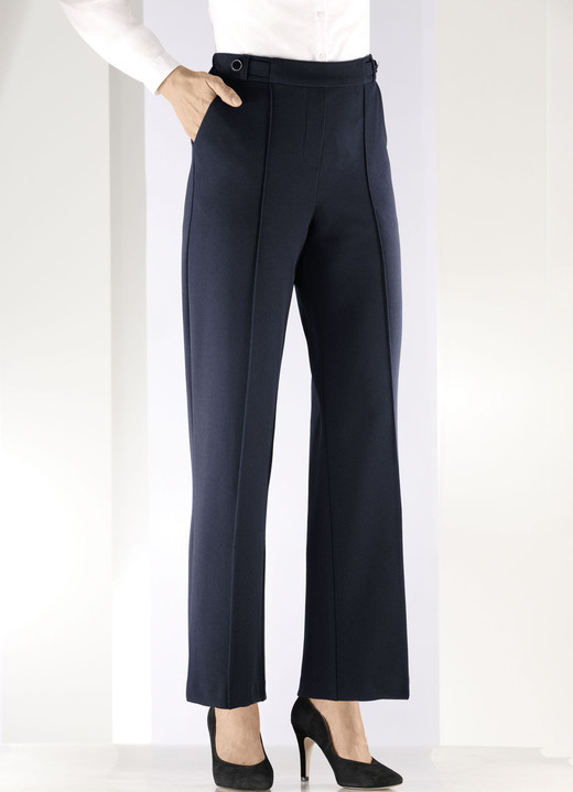 Hosen in Schlupfform - Hose in modischer Weite, in Größe 019 bis 054, in Farbe SCHWARZ Ansicht 6