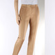 Hosen mit Knopf- und Reißverschluss - Edle schimmernde Hose – Farbe CAMEL – Ansicht 3 Hosen mit Knopf- und Reißverschluss - Edle schimmernde Hose, in Größe 018 bis 052, in Farbe SCHWARZ – Farbe CAMEL – Ansicht 3