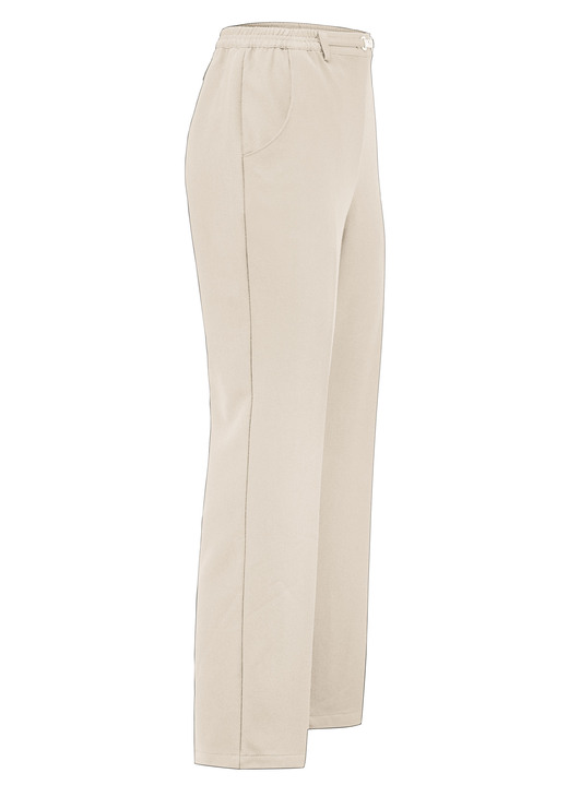 Hosen in Schlupfform - Hose mit schmückendem Zierteil , in Größe 019 bis 054, in Farbe ECRU Ansicht 1