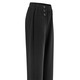 Hosen in Schlupfform - Hose mit dekorativen Zierknöpfen – Farbe SCHWARZ – Ansicht 1 Hosen in Schlupfform - Hose mit dekorativen Zierknöpfen, in Größe 019 bis 054, in Farbe MARINE – Farbe SCHWARZ – Ansicht 1