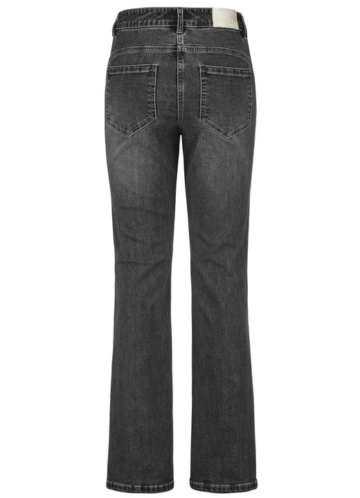 Hosen mit Knopf- und Reißverschluss - Jeans in 5-Pocket-Form, in Größe 017 bis 050, in Farbe JEANSBLAU Ansicht 9