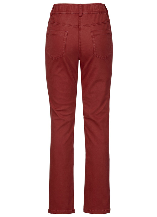 Hosen in Schlupfform - Hose mit funkelnden Glitzersteinchen Ansicht 6 Hosen in Schlupfform - Hose mit funkelnden Glitzersteinchen, in Größe 018 bis 052, in Farbe JEANSBLAU Ansicht 6