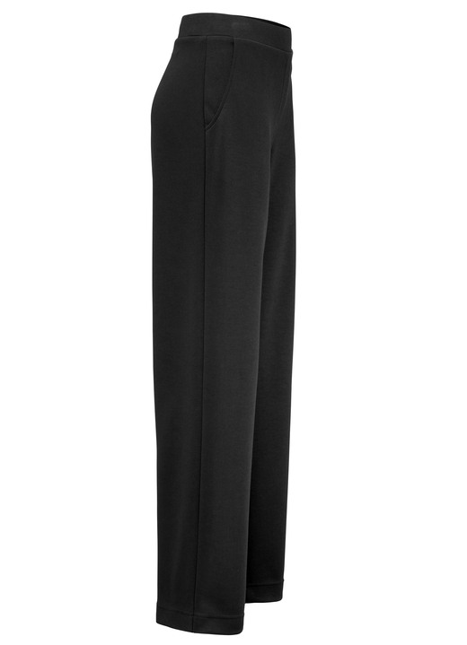 Hosen in Schlupfform - Hose mit Pattentasche in Cargo-Optik, in Größe 018 bis 052, in Farbe SCHWARZ Ansicht 2