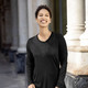 Blusen & Tuniken - Shirt-Tunika mit Ton-in-Ton Stickerei – Farbe SCHWARZ – Ansicht 1 Blusen & Tuniken - Shirt-Tunika mit Ton-in-Ton Stickerei, in Größe 036 bis 054, in Farbe SCHWARZ – Farbe SCHWARZ – Ansicht 1