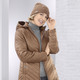 Winterjacken - Jacke mit Reißverschlussleiste, in Größe 038 bis 054, in Farbe COGNAC – Farbe COGNAC – Ansicht 1