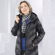 Winterjacken - Longjacke mit 2-Wege-Zipper, in Größe 036 bis 052, in Farbe SCHWARZ – Farbe SCHWARZ – Ansicht 1
