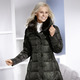 Winterjacken - Jacke mit Reptildessin, in Größe 034 bis 052, in Farbe OLIV-SCHWARZ – Farbe OLIV-SCHWARZ – Ansicht 1