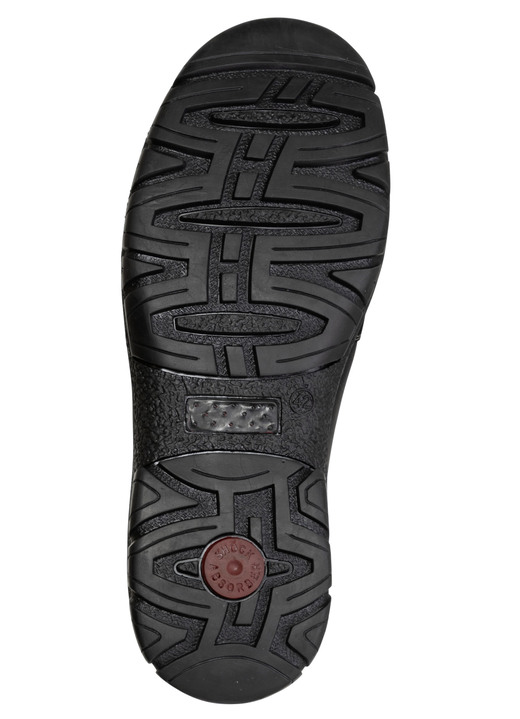 Stiefeletten - GINO GALANTE, klassische Herren-Boots, mit herausnehmbarem Fußbett, in Größe 040 bis 046, in Farbe SCHWARZ Ansicht 3