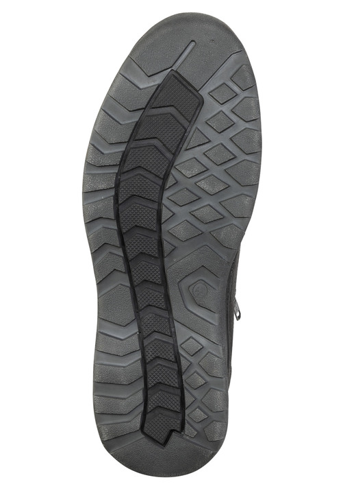 Stiefeletten - GINO GALANTE, gefütterte Herren-Boots, Winterschuhe, mit Lammfell Ansicht 3 Stiefeletten - GINO GALANTE, gefütterte Herren-Boots, Winterschuhe, mit Lammfell, in Größe 040 bis 046, in Farbe SCHWARZ Ansicht 3