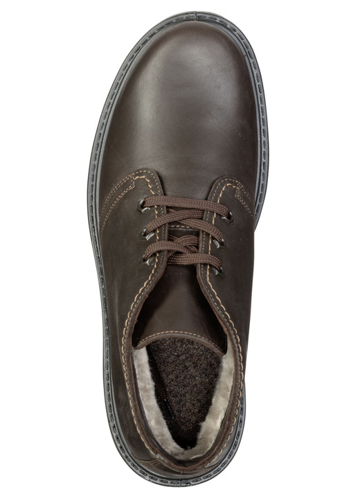 Stiefeletten - GINO GALANTE, gefütterte Herren-Boots, Winterschuhe, Weite H, mit Lammfell, in Größe 040 bis 047, in Farbe SCHWARZ Ansicht 5