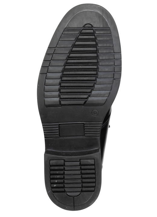 Stiefeletten - GINO GALANTE, gefütterte Herren-Stiefeletten, Winterschuhe, mit Lammfell, in Größe 040 bis 046, in Farbe SCHWARZ Ansicht 3