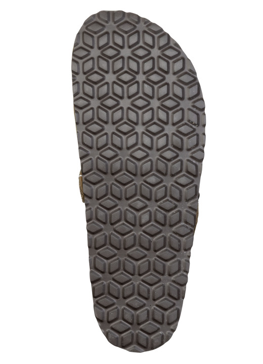 Sandalen & Pantoletten - Klassische Herren-Clogs, mit verstellbarer Spange, in Größe 039 bis 046, in Farbe SAND Ansicht 6