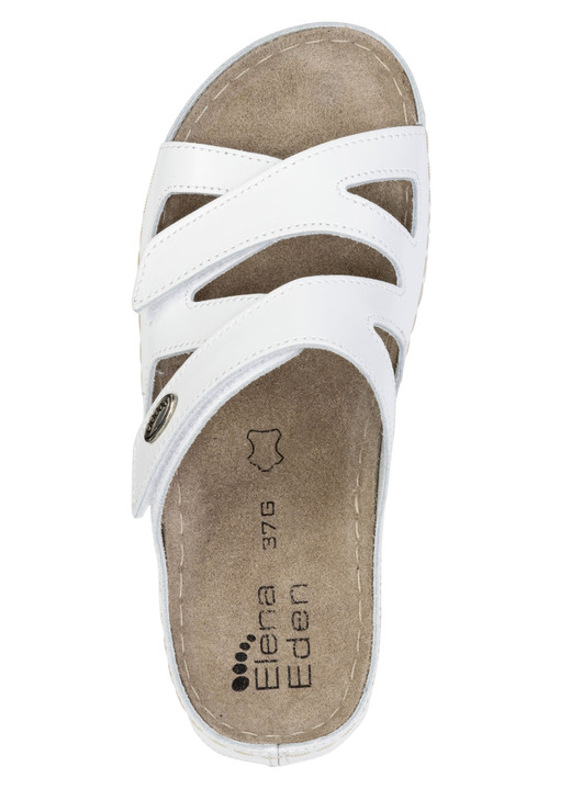 Sandaletten & Pantoletten - ELENA EDEN Pantolette aus Nappaleder, in Größe 036 bis 042, in Farbe MARINE Ansicht 8