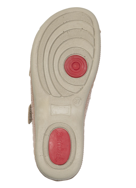 Sandaletten & Pantoletten - ELENA EDEN Pantolette aus Nappaleder, in Größe 036 bis 042, in Farbe MARINE Ansicht 15