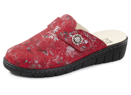 ELENA EDEN, klassiche Damen-Clogs, Weite H, mit herausnehmbarem Fußbett