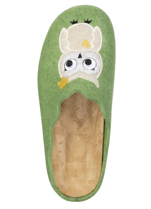 Hausschuhe - Laurina, klassiche Damen-Hausschuhe, mit herausnehmbarem Fußbett, in Größe 036 bis 041, in Farbe BORDEAUX Ansicht 9