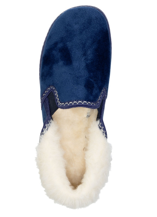 Hausschuhe - Laurina, warme Damen-Hausschuhe, mit Gummizug, in Größe 036 bis 042, in Farbe ROSA Ansicht 11