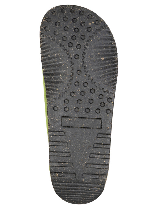 Hausschuhe - Gemini, komfortable Damen-Hausschuhe, Weite G, mit herausnehmbarem Fußbett, in Größe 036 bis 042, in Farbe ROT Ansicht 6