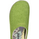 Hausschuhe - Gemini, komfortable Damen-Hausschuhe, Weite G, mit herausnehmbarem Fußbett, in Größe 036 bis 042, in Farbe ROT – Farbe GRÜN – Ansicht 2