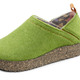 Hausschuhe - Gemini, komfortable Damen-Hausschuhe, Weite G, mit herausnehmbarem Fußbett, in Größe 036 bis 042, in Farbe ROT – Farbe GRÜN – Ansicht 1