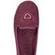 Hausschuhe - Laurina, klassische Damen-Hausschuhe, mit herausnehmbarem Fußbett, in Größe 036 bis 042, in Farbe HELLGRAU – Farbe BORDEAUX – Ansicht 2