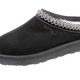 Hausschuhe - ELENA EDEN, warme Damen-Clogs, mit Lammfell, in Größe 036 bis 042, in Farbe SCHWARZ – Farbe SCHWARZ – Ansicht 1