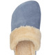 Hausschuhe - Mubb, warme Damen-Hausschuhe, Weite H, mit Lammfell, in Größe 036 bis 042, in Farbe JEANS – Farbe JEANS – Ansicht 2