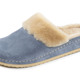 Hausschuhe - Mubb, warme Damen-Hausschuhe, Weite H, mit Lammfell, in Größe 036 bis 042, in Farbe JEANS – Farbe JEANS – Ansicht 1