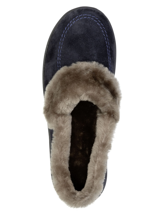 Hausschuhe - ELENA EDEN, warme Damen-Hausschuhe, Weite H, mit Lammfell, in Größe 036 bis 041, in Farbe BORDEAUX Ansicht 5