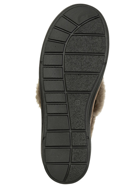 Hausschuhe - ELENA EDEN, warme Damen-Hausschuhe, Weite H, mit Lammfell, in Größe 036 bis 041, in Farbe BORDEAUX Ansicht 9