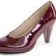 Pumps & Ballerina - Andrea Conti, schicke Damen-Pumps, aus glänzendem Lackmaterial, in Größe 036 bis 042, in Farbe SCHWARZ – Farbe BORDEAUX – Ansicht 1