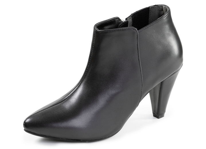 Stiefel & Stiefeletten - Andrea Conti, trendige Damen-Stiefeletten, mit Reißverschluss, in Größe 036 bis 042, in Farbe BRAUN-SCHWARZ Ansicht 4