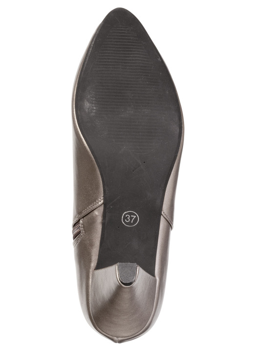 Stiefel & Stiefeletten - Andrea Conti, trendige Damen-Stiefeletten, mit Reißverschluss, in Größe 036 bis 042, in Farbe ALTSILBER Ansicht 2