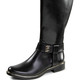 Stiefel & Stiefeletten - ELENA EDEN, trendige Damen-Stiefel, Winterschuhe, Weite G, mit Reißverschluss, in Größe 3 1/2 bis 8, in Farbe SCHWARZ – Farbe SCHWARZ – Ansicht 1