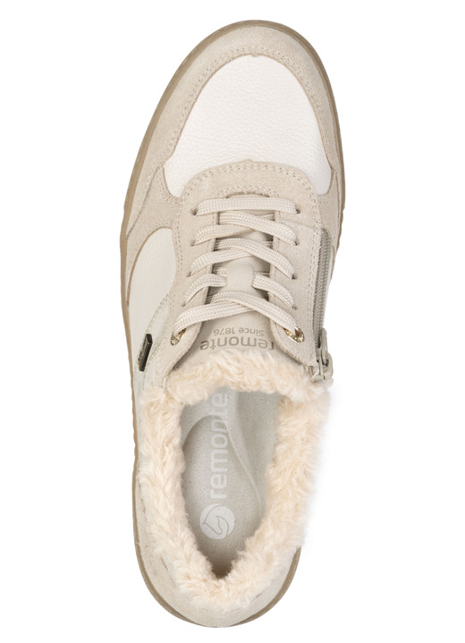 Slipper & Schnürschuhe - Remonte, bequeme Damen-Sneaker, Winterschuhe, Weite G, mit herausnehmbarem Fußbett, in Größe 036 bis 042, in Farbe BEIGE Ansicht 2