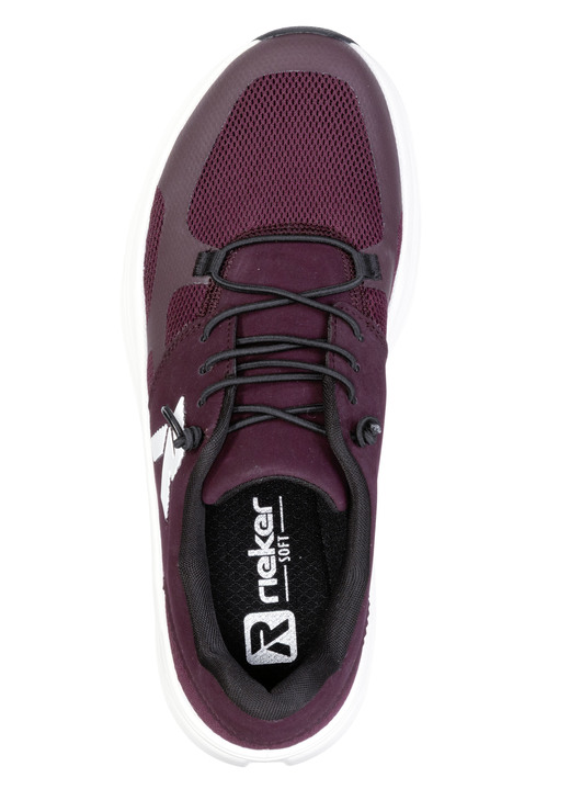 Slipper & Schnürschuhe - Rieker, sportive Damen-Sneaker, Weite G, mit herausnehmbarem Fußbett, in Größe 036 bis 042, in Farbe HELLBEIGE Ansicht 9