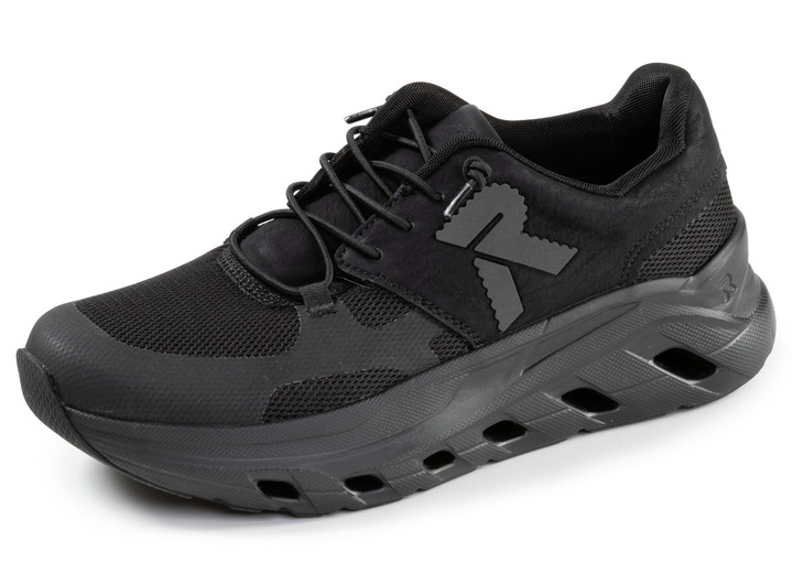 Slipper & Schnürschuhe - Rieker, sportive Damen-Sneaker, Weite G, mit herausnehmbarem Fußbett, in Größe 036 bis 042, in Farbe HELLBEIGE Ansicht 17