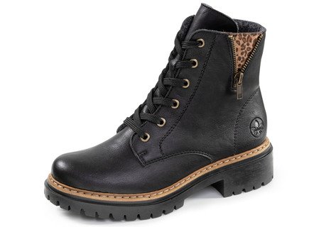Rieker, trendige Damen-Stiefeletten, Winterschuhe, mit Reißverschluss