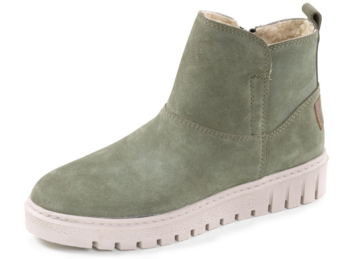 Stiefel & Stiefeletten - ELENA EDEN, warme Damen-Stiefeletten, Winterschuhe, Weite H, mit herausnehmbarem Fußbett, in Größe 036 bis 042, in Farbe SCHWARZ Ansicht 9