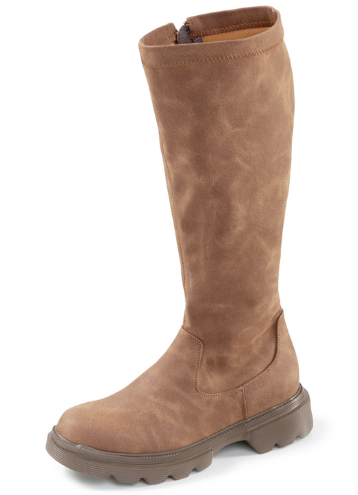 Stiefel & Stiefeletten - Andrea Conti, klassische Damen-Stiefel, mit Innenreißverschluss, in Größe 036 bis 042, in Farbe SCHWARZ Ansicht 4