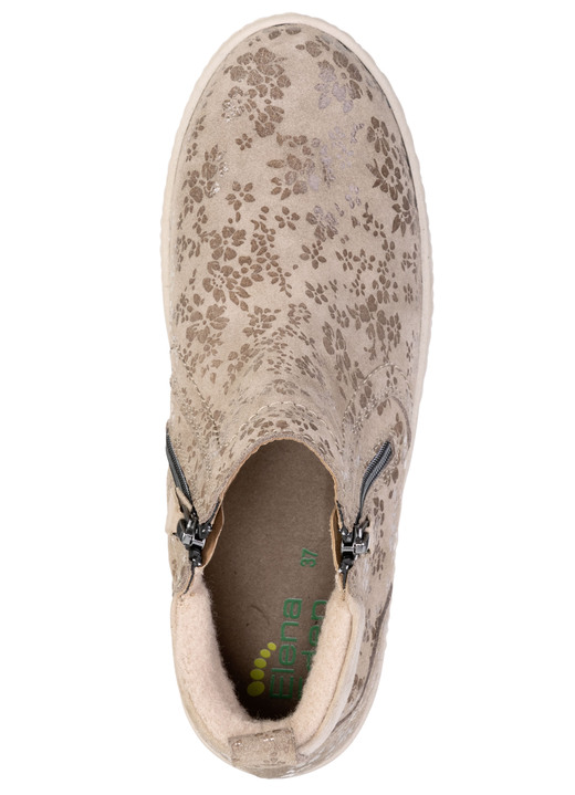 Stiefel & Stiefeletten - ELENA EDEN, schicke Damen-Boots, Weite H, mit herausnehmbarem Fußbett, in Größe 036 bis 042, in Farbe TAUPE Ansicht 2